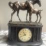 Horse statue Clock Image 2