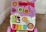 Pink vtech baby walker
