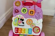 Pink vtech baby walker