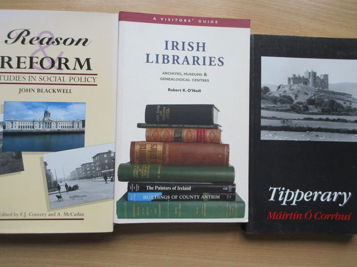 Collection of 43 Irish History and Local Interest Out of Print Books With First Editions