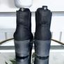 Ladies Black Block Heeled Faux Suede Ankle Boots from River Island. Size UK 6 / EU 39 Image 8