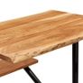 Bar Table with Benches Solid Acacia Wood 180x50x107 cm Image 5