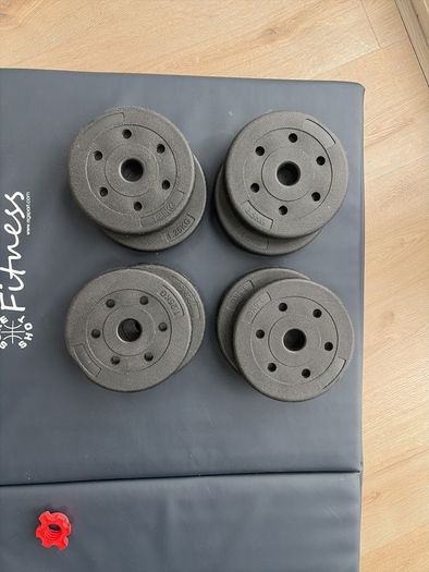 Starter free weights dumbbell set