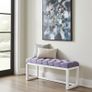 Upholstered benches on wooden frames 100x30cm Image 7