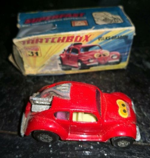 1971 Matchbox Volks Dragon Lesney with box