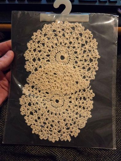 Brand New Vintage Crochet Lace Doilies