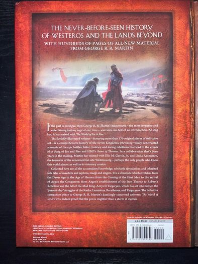 The World of Ice & Fire - Game of Thrones