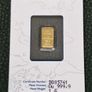 PAMP Lady Fortuna 1 gram Gold 24k Bar Minted Vintage Image 3
