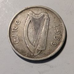 Irish Silver Florin 1939