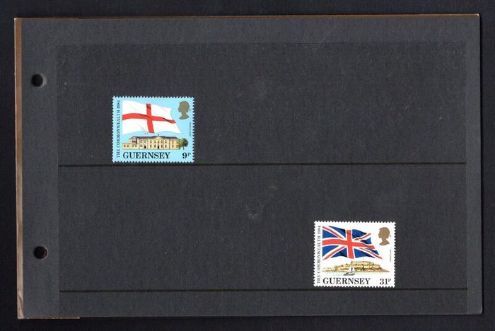 1984 Guernsey Links with Commonwealth Commemorative Stamps Presentation Pack