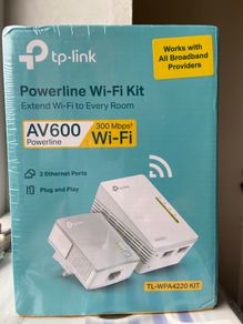 Powerline Tp Link Wi Fi - Irish compatible plug
