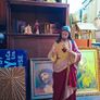 Antique holy statue and pictures Image 4