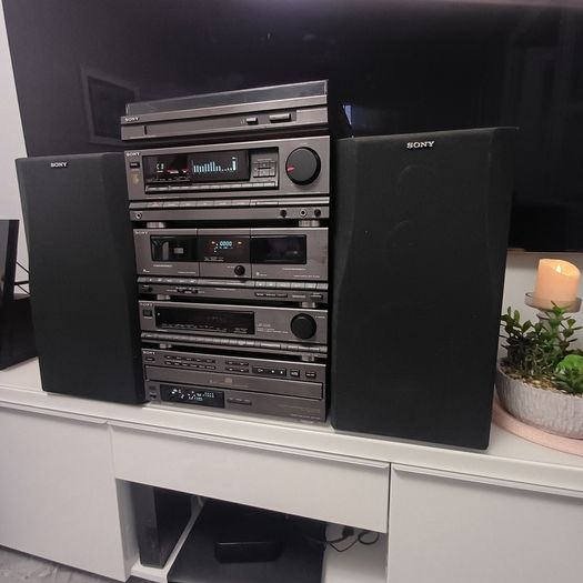 Sony Hi End Liberty Series  Sony LBT-D505 full Separate Stack from Japan like new from 1991 collectors System Pristine working like new