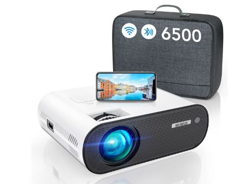 BRAND NEW Projectors WiFi Bluetooth Mini Portable Projector 4k Full HD Video Projector 1080P Beamer Mirroring FOR HomeTheater