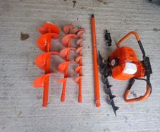 petrol auger 2 stroke