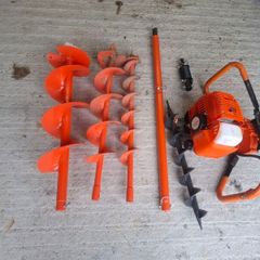 petrol auger 2 stroke