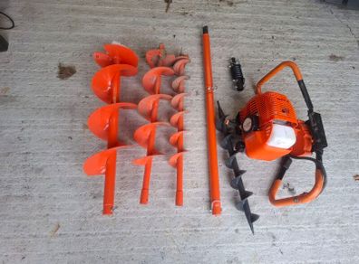 petrol auger 2 stroke