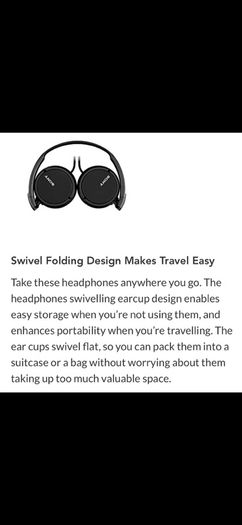 Sony Headphones Duo