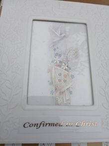 NEW Beautiful Confirmation Picture Frame