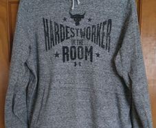 UA Project Rock hoodie L