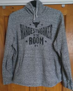 UA Project Rock hoodie L