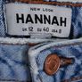 New look hannah high waist jeans straight leg Image 2