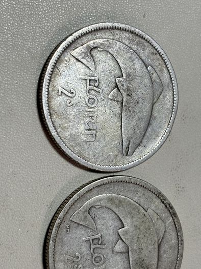 Two Irish florin 1931 & 1933