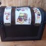 Hand decorated toy chest Image 3