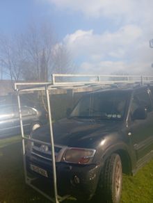 Mitsubishi jeep roof rack