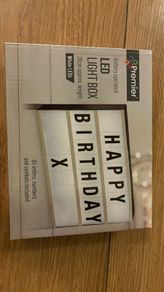 New 20cm battery light box