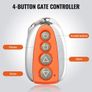 40 Meters Range, 4-Button Automatic Gate Opener Remote, Remotes for Garage Door Openers, Multi-Code Electric Rolling Driveway-Gate Closer Smart Key Security Kit Image 4