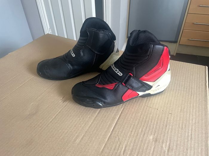 Alpinstar SMX-1 Short motorcycle boots