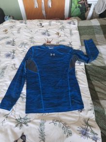 blue under armour top