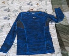 blue under armour top