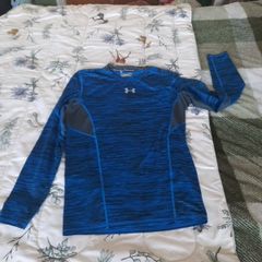 blue under armour top