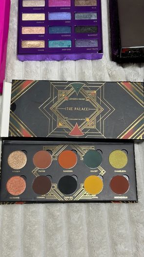 Huge eyeshadow palette 10euro sale Juvia s Kaleidos, urban decay, Laura Lee, rude cosmetics, jeffree star and more