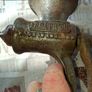 Old Table Top Harper Manual Meat Mincer. Postage Available or Collection, It is designed for grinding meat to make products such as sausages, burgers, or meatloaf.The cast iron body Image 3
