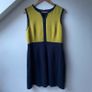 Hobbs Navy A-Line Dress Image 3