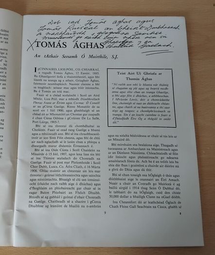 Comoradh ar Eiri Amach na Casca Easter Rising 1916 Booklet & 'Mise Eire' vinyl record le Sean O Riada FREEPOST