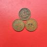 3 British Halfpennies in Sequence 1963/4/5 Image 2