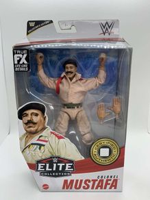 wwe elite series 86 (iron sheik) Colonel Mustafa action figure