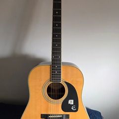 Epiphone PRO-1 Plus Acoustic Guitar, Natural, Mint Condition
