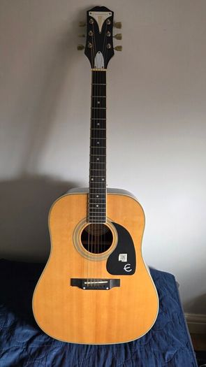 Epiphone PRO-1 Plus Acoustic Guitar, Natural, Mint Condition
