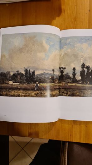 Monet Renoir. And The Impressionist Landscape Exhibition Guide. First edition In Very Good Condition. Large Volume Book.