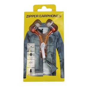 Zipper Earphones For Mobile Tablets Headset Accesories