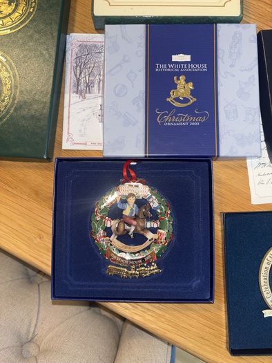 The White House Historical Association Christmas Tree ornaments