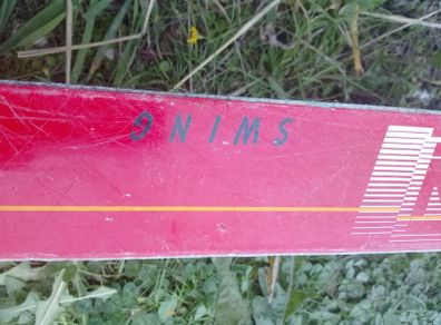 Vintage ELAN Carbon Skis with LOOK Bindings