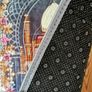 3in1 Matching Set: Grey Persian Style Rug + Home Decoration + Small Lamp Image 5