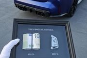 Gift 3D money frame art decor