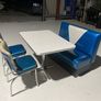 60's Diner set of tables and chairs Image 2